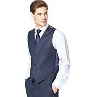 Sartorial Pure Wool 5 Button Waistcoat