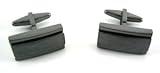 Kenneth Cole REACTION Mens Black Magic Cufflinks