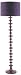 Kitchen & Housewares : Mimo Wooden Floor Lamp Aubergine