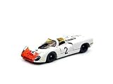 EBBRO 1/43 IKUZAWAポルシェ 908ST 1968 ワトキンス グレン #2 ホワイト／オレンジ 44599