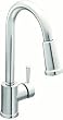 MOEN Level Kitchen Faucet w/Pull Down Spray CHROME