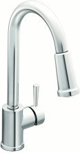MOEN Level Kitchen Faucet w/Pull Down Spray CHROME