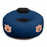 Auburn Tigers Vinyl Inflatable Chair with Faux Suede Cushions