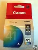 Genuine Canon color ink cartridge CL41