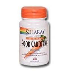Food Carotene All Natural-Dry 30 Caps 10000 iu