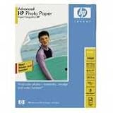 HP Advanced Gloss Photo Paper Contains 50 Sheets Of 8.5 X 11