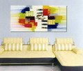 Modern Abstract Art Oil Painting STRETCHED READY TO HANG OPB811