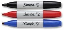 Sanford Ink Corporation Sharpie Marker, Chisel Tip, 2/Pack, Black by Sanford Ink Corporation