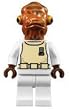 LEGO Star Wars LOOSE Mini Figure Admiral Akbar