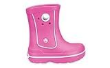 CROCS Kids - rain boots CROCBAND JAUNT - fuchsia