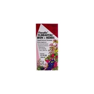 Salus Haus Floravital Iron and Herb Yeast Free 17-Ounces by Salus Haus