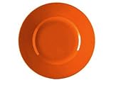 Waechtersbach Solid Orange Peel Charger Plate Set of 2
