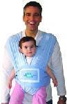 My Baby Nest Baby Carrier - Blue Heaven, Size M-L