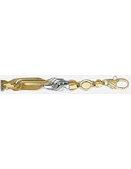9mm Tri Color Figarope Chain 24"