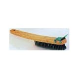 Wire Brush With Scraper (WBR-14) Category: Grill, Griddle and Fryer Cleaners by Admiral Pump