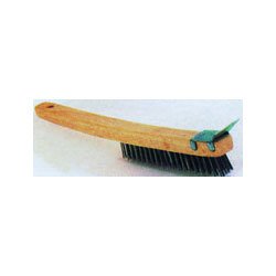 Wire Brush With Scraper (WBR-14) Category: Grill, Griddle and Fryer Cleaners