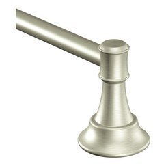 Moen DN7918BN Ashville 18-Inch Towel Bar, Brushed Nickel