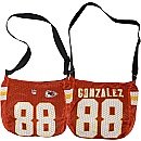 Kansas City Chiefs Gonzalez Jersey Tote Bag (15" x 4" x 13")