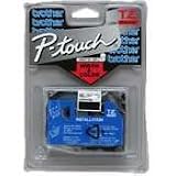 Electronics : Brother 3/4 Inch x 26.2 Feet Black On Clear Standard Laminated Tape for P-Touch (TX141)
