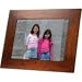 Digital Frame, 15" Walnut Wood,