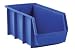 Stacking Bin 8 1/4x14 3/4x7 Blue. Package of 12