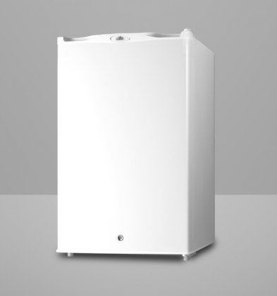 FF510L 4.0 cu. ft. Compact Refrigerator with Adjustable Wire Shelves Door Storage Can Dispenser A