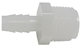 U.S. Plastics 61137 1.5" MPT x 3/8" Barb Pool & Spa Hose Adapter