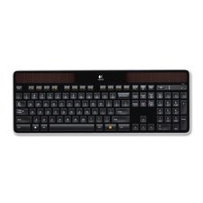 Quality Product By Logitech, Inc - Wireless Solar Keyboard K750 2.4Ghz 1/3 Thick Black