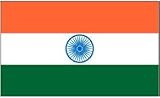 India Flag 3ft x 5ft Nylon - Outdoor