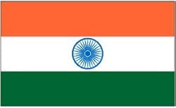 India Flag 3x5 BRAND NEW 3 x 5 foot Huge Indian Banner