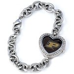 Purdue Boilermakers Ladies Heart Watch