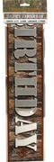 Camouflage Camo Party Supplies Happy Birthday Banner 12 Feet