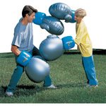 GIANT PAIR OF WHOPPAIR INFLATABLE BOXING GLOVES by 