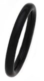 Carved Black Onyx Bracelet- 8"