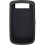 BlackBerry Silicone Rubber Gel Skin Cover Wrap for BlackBerry Tour 9630 (Black) [Bulk Packaging]