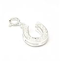 925 Silver Horse Shoe Charm Pendant By TOC