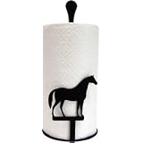 VWI PT-C-68 Horse Paper Towel Stand Powder Metal Coated