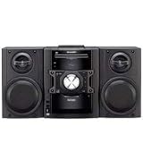 Sharp 200 Watt iPod® Docking Station - Black/Silver (CDDH899N)