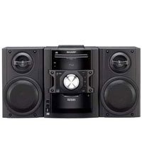 Sharp 200 Watt iPod&reg; Docking Station - Black/Silver (CDDH899N)