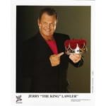 JERRY 'THE KING' LAWLER WWE COLOR 8 x 10 WRESTLING PHOTO