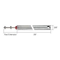 CRL 29 Tubular Spiral Tilt Window Balance with Red Bushing