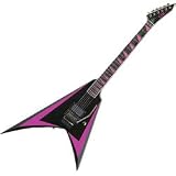Limited Edition LTD ALEXI 600 Alexi Laiho Electric Guitar (Black/Pink Bevels)