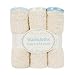 Bumkins Organic Cotton Washcloth 3-Pack - Dusty Blue