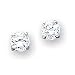 Sterling Silver CZ (Cubic Zirconia) Stud Earrings