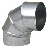 Buy Imperial Mfg Group 10 26Ga Galv Adj Elbow (Pack Of 8) Furnace Pipe Fittings by Imperial