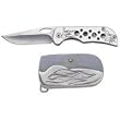 Maxam Belt Buckle with Hidden/Removable Liner Lock Knife