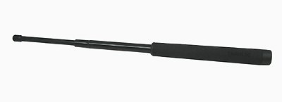 New Asp Black Chrome Baton L21B Foamed Vinyl Grip Stainless Retention Post Flawless Function