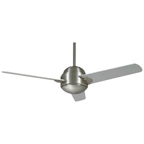 Casablanca TRIH-45 Trident Ceiling Fan, Brushed Nickel