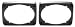 Metra 82-6900 Universal 6x9-Inch Speaker Spacer 11/2 Inch