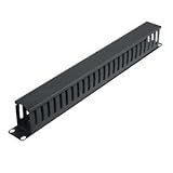 Tripp Lite SR342 SmartRack 1U 19 Inch Horizontal Cable Manager - Finger Duct with Cover